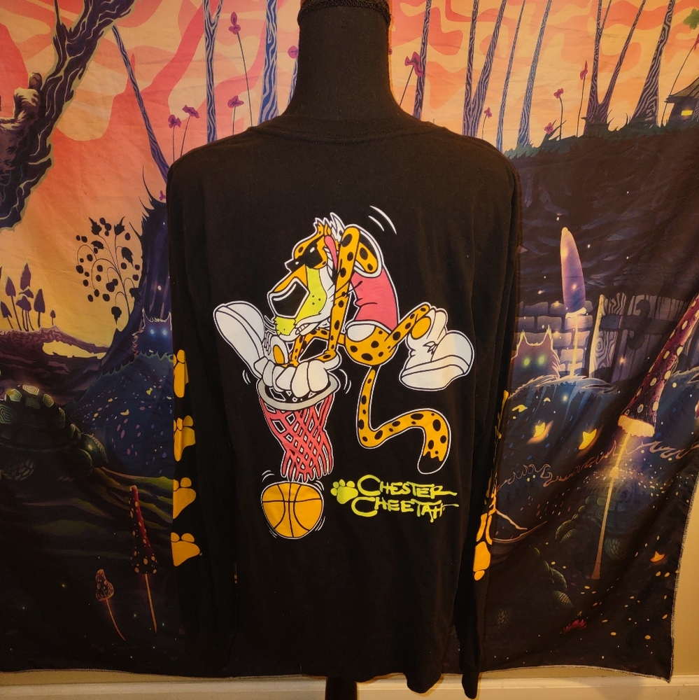Cheetos Black Long Sleeve Shirt